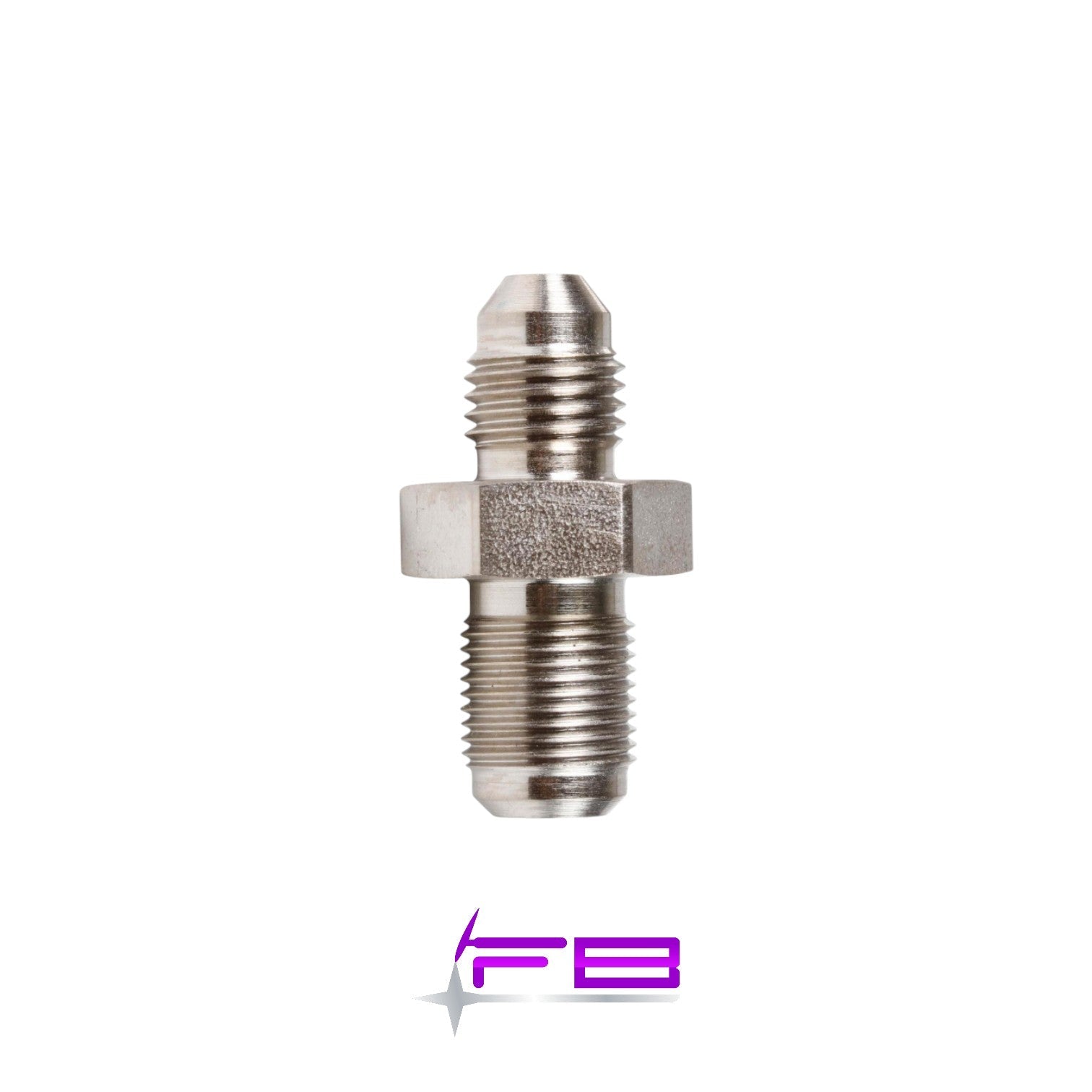 -3AN Male x M10x1.0 Male Union Dual Flair Fitting
