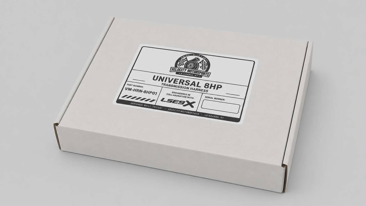 Universal ZF 8HP Swap Harness, MaxxECU & CAN Bus TCU Compatible
