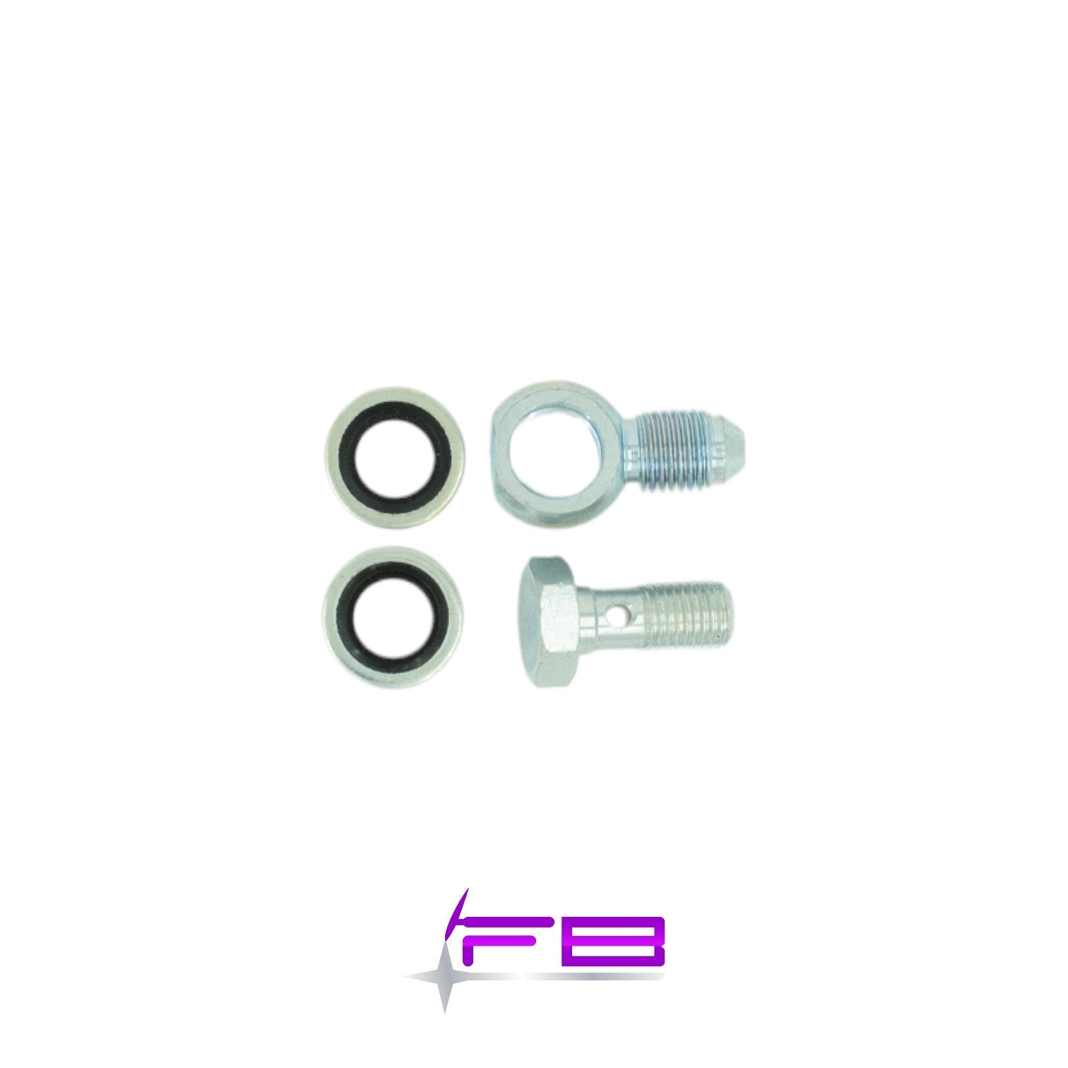 3/8"-24 to AN Banjo Fitting Kit