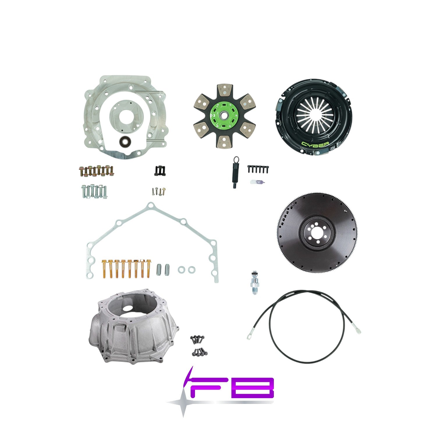 GM SBC to AR5 Transmission Adapter Bundle