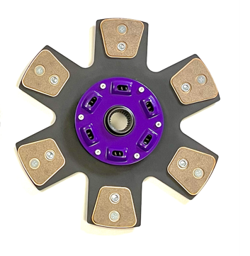 12" 6-Puck Ceramic Disk 26 Spline