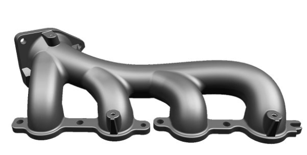 Ceramic Coated Colorado/Canyon Driver Side LSx Exhaust Manifold