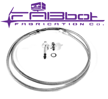 FABbot BMW E9X T56/AR5 Clutch Feed Line Kit